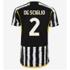 Juventus Mattia De Sciglio #2 Heimtrikot 2023-24 Kurzarm